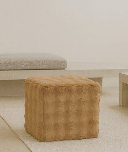 Taburete Constanza Beige