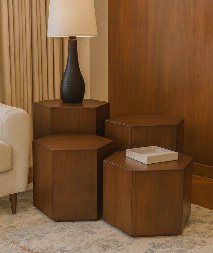 Juego de mesas Hexagon