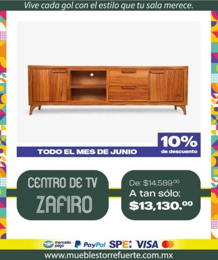 Centro de TV Modelo Zafiro