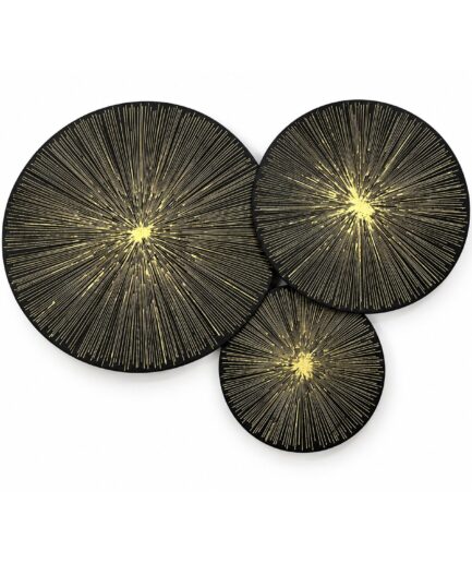 Círculos Decorativos Resplandor Shine (Set de 3 Piezas)