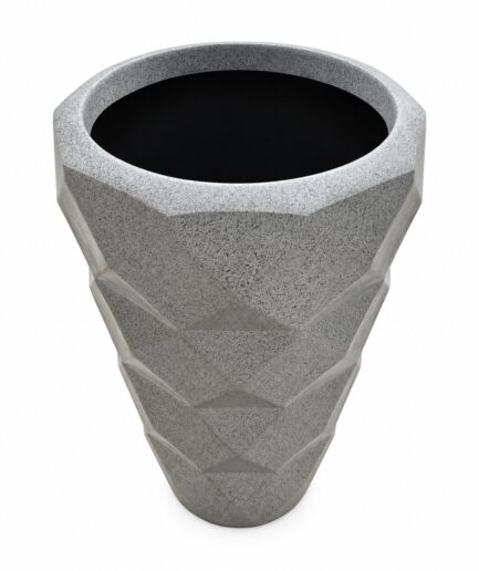 Macetero Diamante (Color Blanco) - Fibra de Vidrio