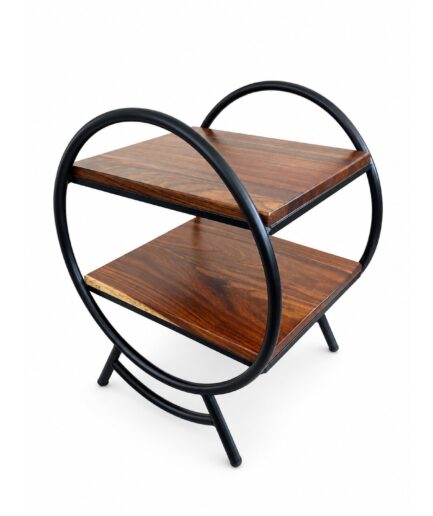 Mesa Auxiliar Olivia - Madera Sólida de Parota