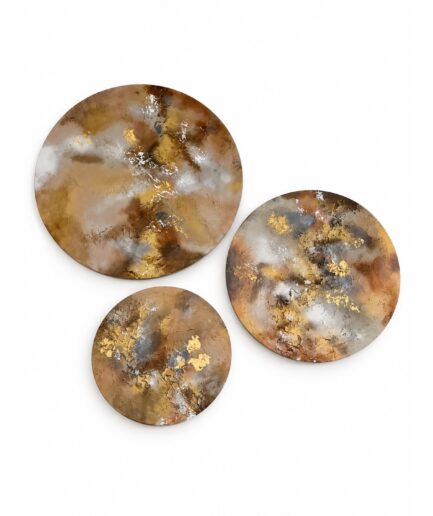 Círculos Decorativos Resplandor (Set de 3 Piezas) (Modelo 004)