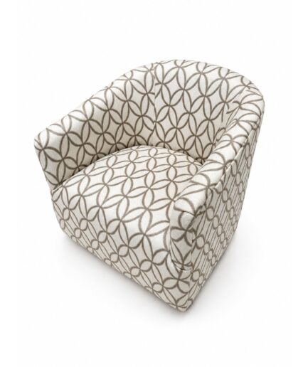 Sillón Ocasional S90 (Giratorio) - Tela Armoury Sand
