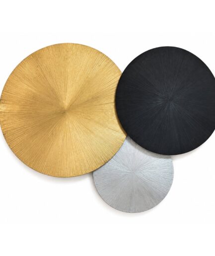Círculos Decorativos (Set de 3 Piezas) - Resplandores Clásico
