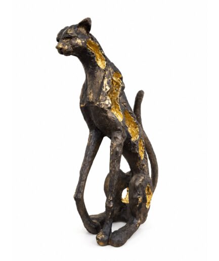 Artesanía Pantera (Color Negro con Dorado)