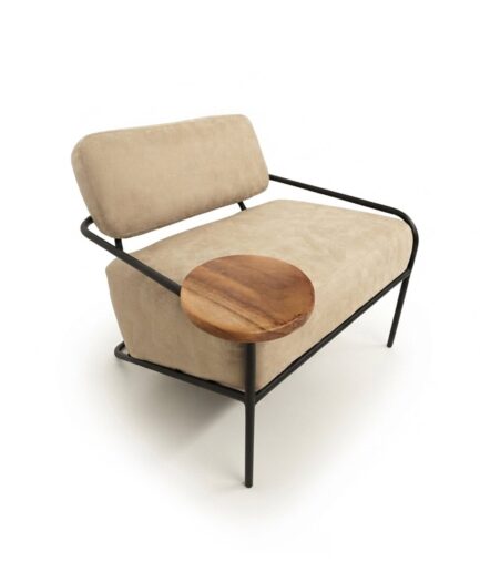 Sillón Ocasional Toscano T/ Vaquera Bone