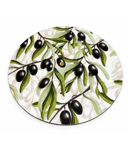 Plato Giratorio - Formica - Aceitunas Negras