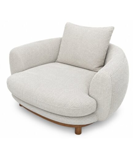 Sillón Ocasional Daria - Tela Baylor Sandstone