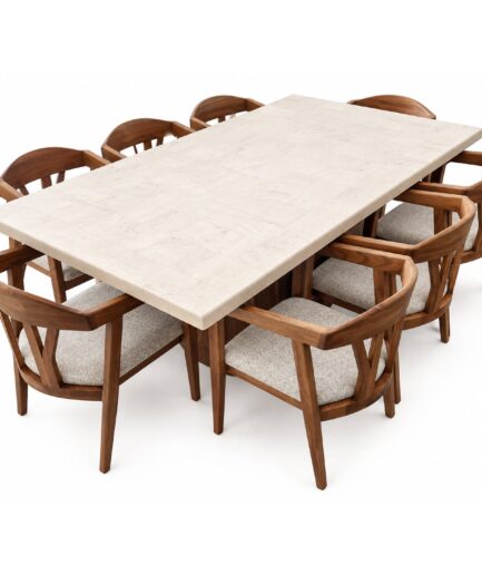 Comedor (para 8 Personas) Mallorca - Mallorca (Mármol) (Rectangular)