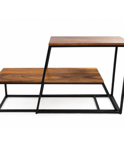 Credenza Portofino (2 Módulos) - Madera Sólida de Parota