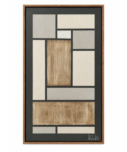 Cuadro Decorativo Quadrante 2  (1 Pieza) (90 X 150 Cm)