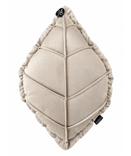 Cojín Decorativo con Forma de Hoja - Tela Velvet